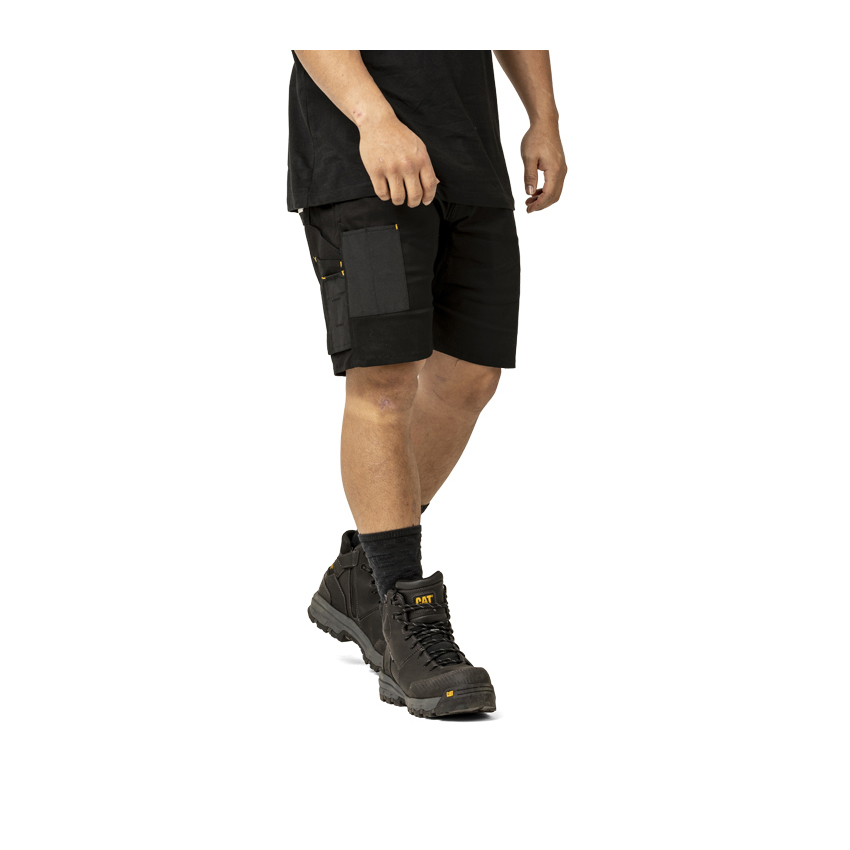 Caterpillar Men's Machine Work Shorts Black CAT-66893